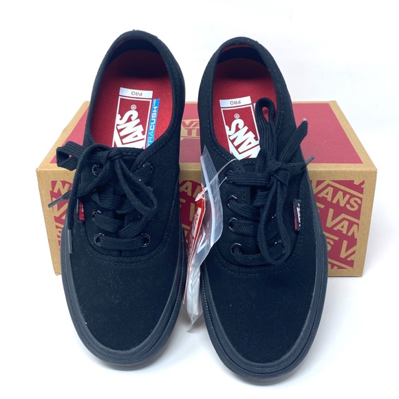 VANS Women's Size 5 Authentic Pro POPCUSH Black Low Classic Sneakers VN000Q0DBKA - Picture 4 of 11